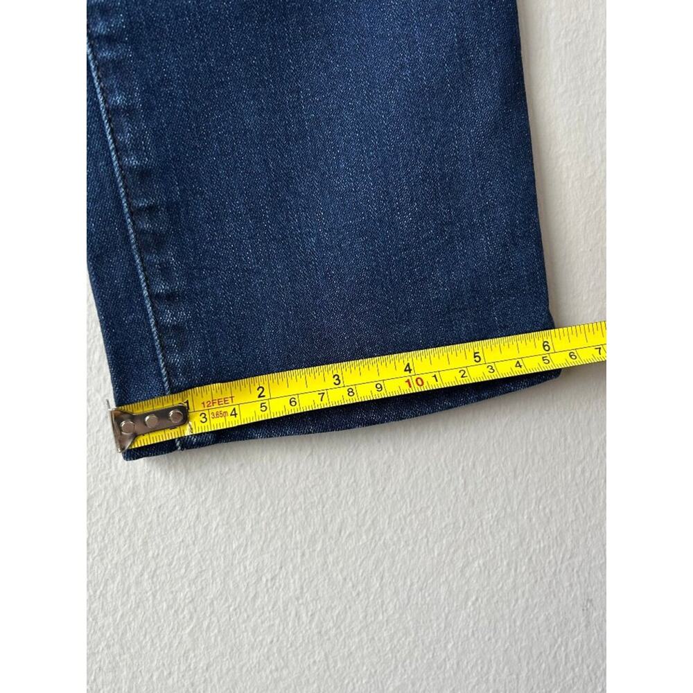 PAIGE Hoxton Slim Cropped Jeans Women 26 Dark Wash High Rise Stretch Denim - Picture 8 of 9